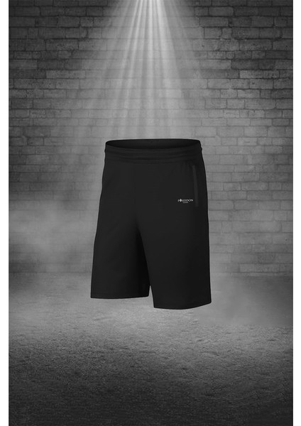 Büyük Beden Erkek Su Yeşili Dri-Fit Kumaş Cepli Düz Kısa Kol Konforlu Tişört Şort Alt Üst Ikili Takım Seti (4XL-10XL)