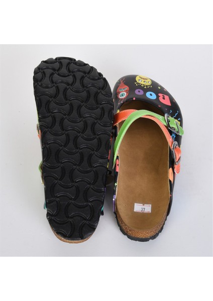 Azizsahinshoes 5401 Boo Monster Çapraz Sabo Terlik fiyatları