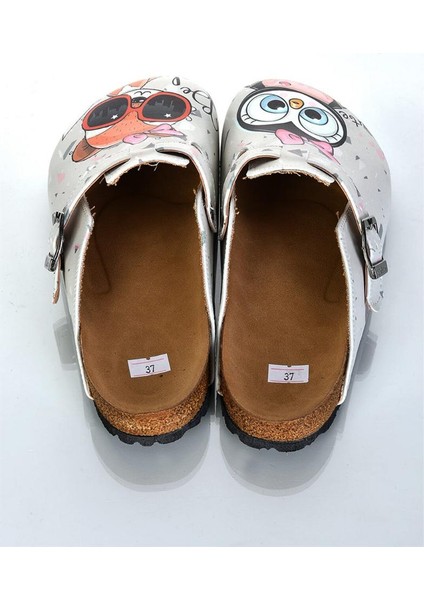 Azizsahinshoes 6284 Penguen Ve Tilki Sabo Terlik fiyatları