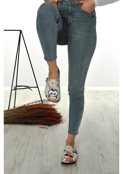 Azizsahinshoes 6284 Penguen Ve Tilki Sabo Terlik modelleri