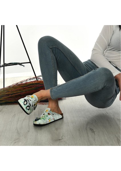 Azizsahinshoes 6290 Yavru Panda Sabo Terlik modelleri