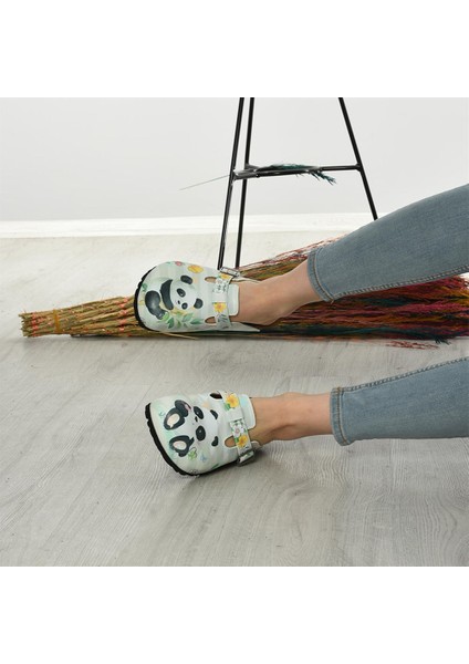 Azizsahinshoes 6290 Yavru Panda Sabo Terlik indirimleri