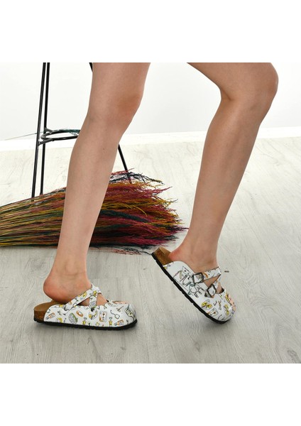 Azizsahinshoes 6296 Hemşire Çapraz Sabo Terlik indirimleri