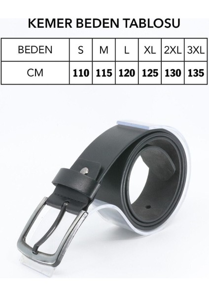 Erkek Kemer 3,5 cm %100 Deri modelleri