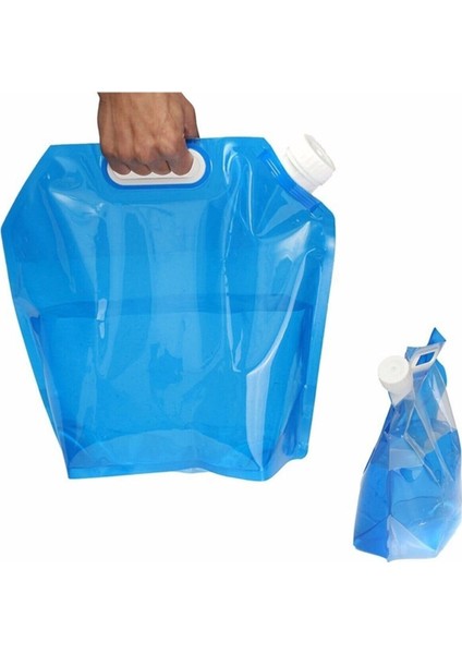 Çok Amaçlı Taşınabilir Katlanır Su Bidonu 5 Lt
