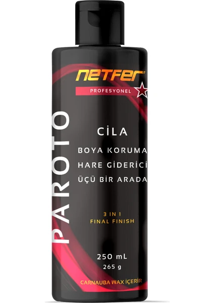 Paroto Cila Boya Koruma - 250 mL