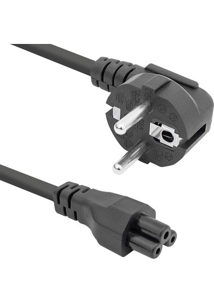 PM-8051 3 x 0.75 mm Notebook Power Yonca Kablo 1.5 Metre Poşetli