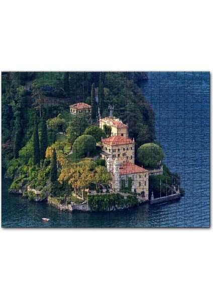 Burundaki Muhteşem Manzaralı Şatolar 1000 Parça Puzzle Yapboz Mdf (Ahşap)