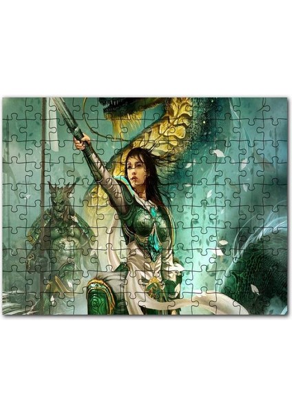 Lider Fantezi Sanat 255 Parça Puzzle Yapboz Mdf (Ahşap)
