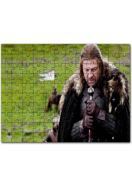 Yüzüklerin Efendisi Sean Fasulyesi 120 Parça Puzzle Yapboz Mdf (Ahşap)