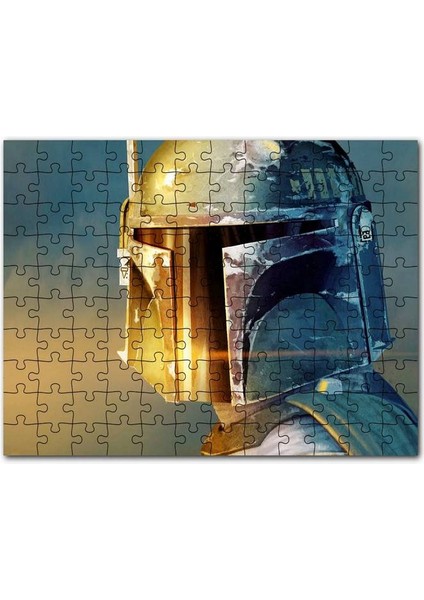 Yıldız Savaşları Boba Fett 120 Parça Puzzle Yapboz Mdf (Ahşap)