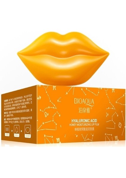 Bal Dudaklar Honey Hyaluronic Acid Dudak Bakım Maske Seti 60 gr - 20 Adet