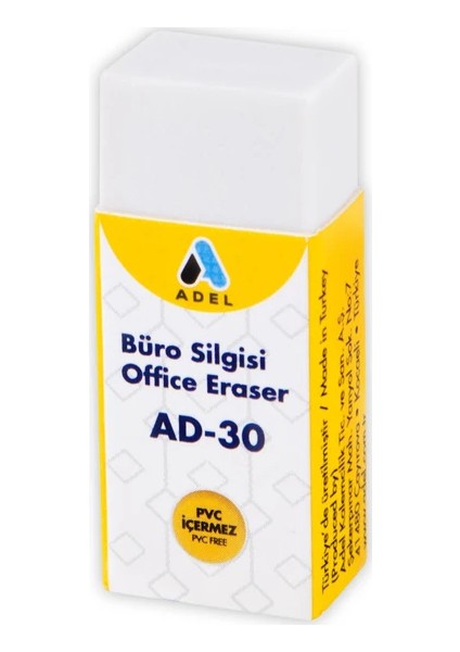 Ad-30 Beyaz Silgi 767001