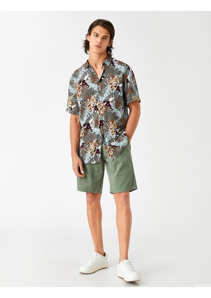 Gabardin Chino Şort