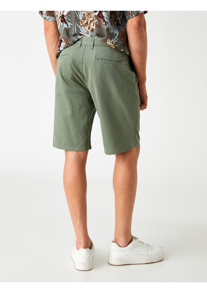 Gabardin Chino Şort