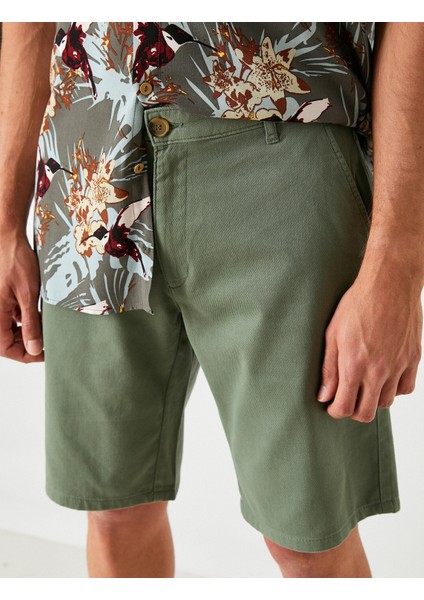 Gabardin Chino Şort