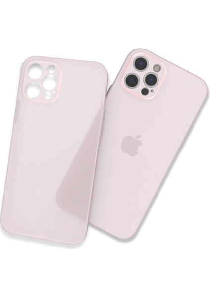 Apple iPhone 12 Pro Kılıf ​​htstore Zore Tiny Kapak-Pembe