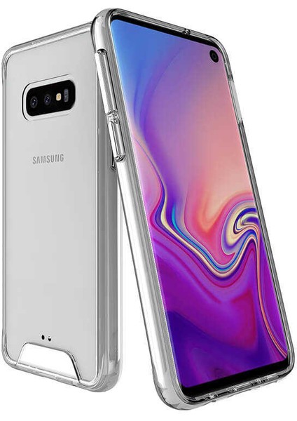 Samsung Galaxy S10E Kılıf Htstore Zore Gard Silikon