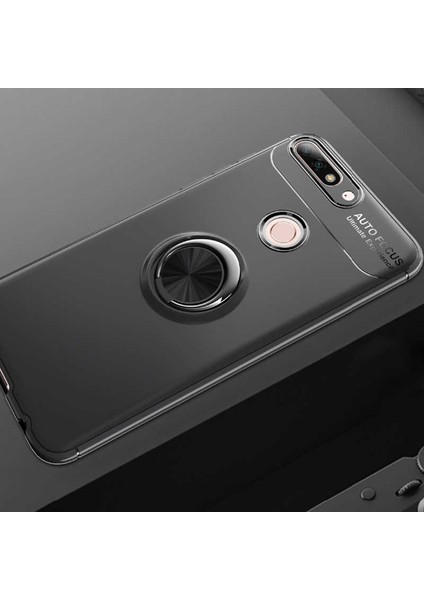 Huawei Y7 2018 Kılıf Htstore Zore Ravel Silikon Kapak