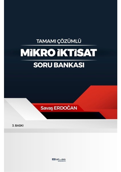 Mikro Iktisat Soru Bankası - Savaş Erdoğan