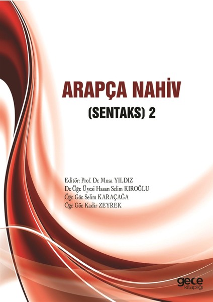 Arapça Nahiv - Sentaks 2