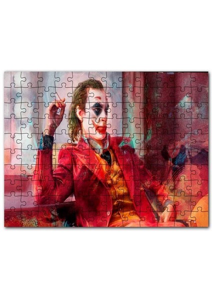 Joker 2019 Film Dc Çizgi Görseli 255 Parça Puzzle Yapboz Mdf (Ahşap)