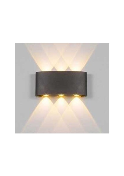 Ydm-0060 6w G.Işığı Çift Yönlü Led Duvar Aplik