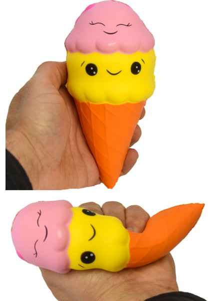 Sukuşi Dondurma Anti Stres Oyuncağı Ice Cream Squishy