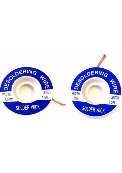 ZD-180 Lehim Temizleme Teli 2li Set 1.5-2mm fiyatları