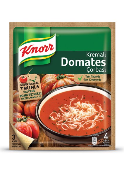 Çorba Kremalı Domates x 12 Adet