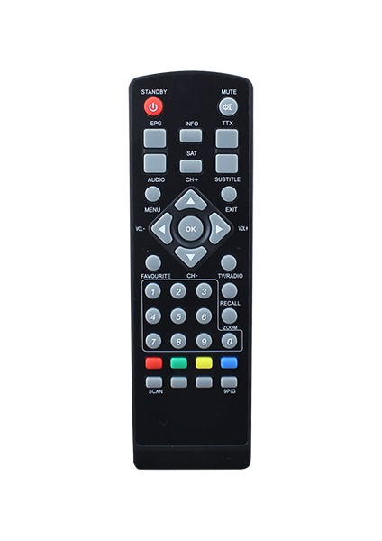 Korax Mini Box Tkgs Uydu Alıcı Kumandası