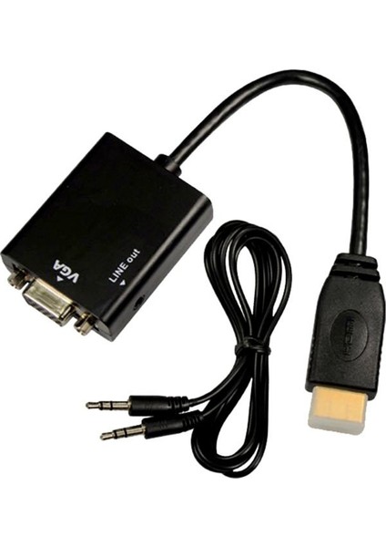 RC-659 HDMI VGA Dönüştürücü (Sesli)
