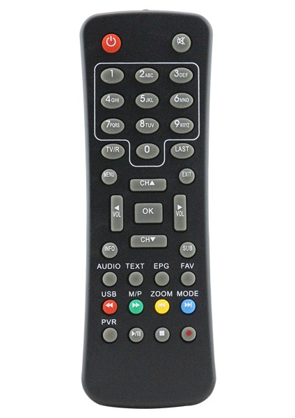 Amstrad Uydu Alıcı Kumandası 4861