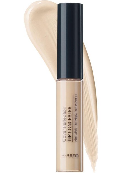 Uzun Süre Kalıcı Likit Kapatıcı Cover Perfection Tip Concealer - Clear Beige