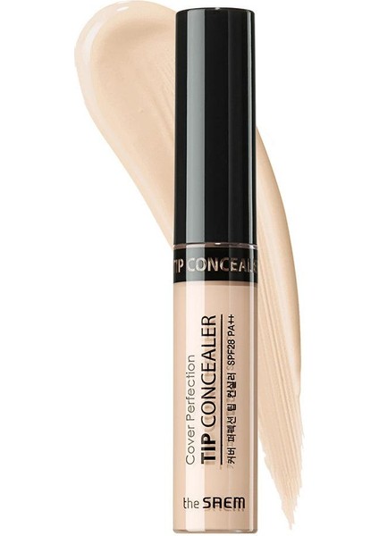 Uzun Süre Kalıcı Likit Kapatıcı Cover Perfection Tip Concealer - Light Beige