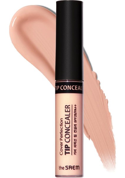 Uzun Süre Kalıcı Likit Kapatıcı Cover Perfection Tip Concealer - Peach Beige