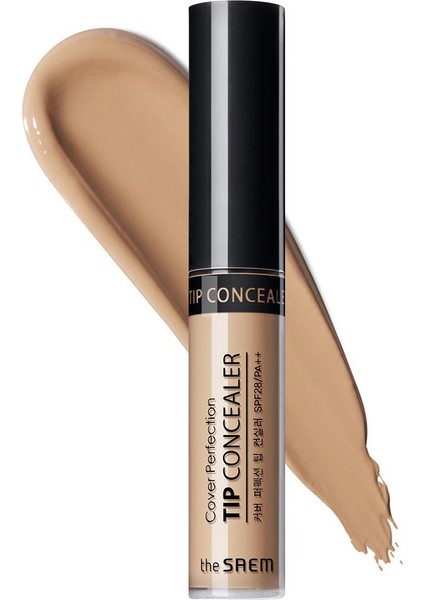 Uzun Süre Kalıcı Likit Kapatıcı Cover Perfection Tip Concealer - Tan