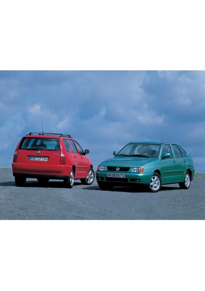 Vw Volkswagen Polo Classic 2000-2002 Sol Dış Dikiz Aynası Kapağı Kapak 3B0857537B