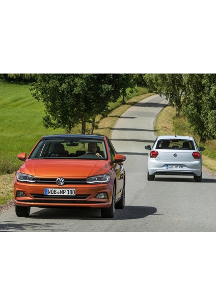 Vw Volkswagen Polo 2018-2022 Sol Ön Kapı Cam Düğme Takımı Tuşları Krom Uçlu Kırmızı Işık 5G0959857G