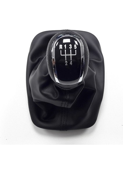 Skoda Fabia Mk1 2000-2008 Vites Kolu Topuzu Körüğü Siyah Krom 6Y0711113R