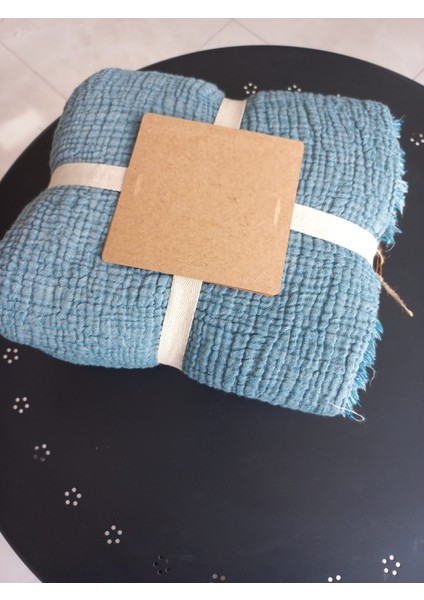 Byyurt Home Collection Vizon Ekru Bebek /çocuk Müslin Battaniye %100 Pamuk 4 Katlı Müslin modelleri