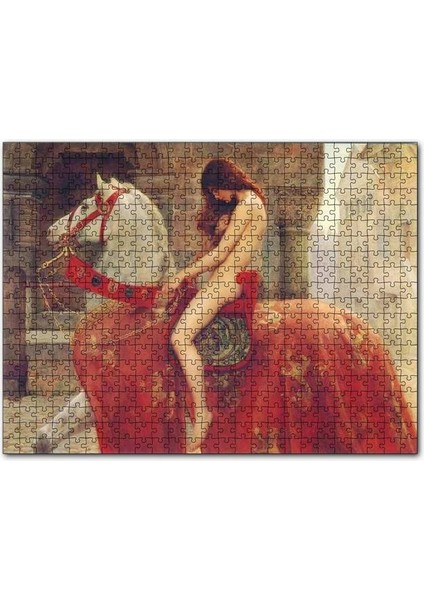 Tanrının Armağanı Lady Godiva 255 Parça Puzzle Yapboz Mdf (Ahşap)