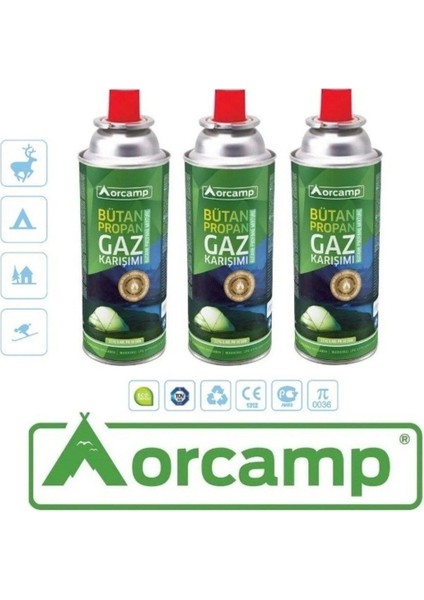 227 Gram Valfli Gaz Ocak Kartuşu
