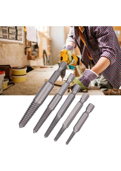 5405 Bits Saplı Hasarlı Vida Sökücü 6 Parça