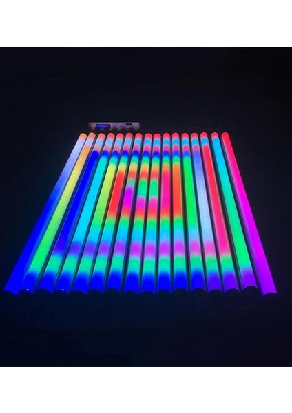 Adreslenebilir Pixel LED Tube- Tüp Kumanda ve Adaptörlü Set 100 cm