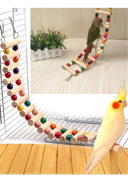 Kuş Kafes Içi Köprü Merdiven 45 cm