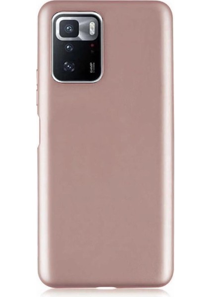 Xiaomi Poco X3 Gt Premium Matte Silikon Kılıf - Rose Gold