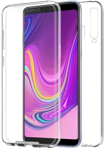 Samsung Galaxy A9 2018 360 Tpu Serisi Ön Arka Full Cover Şeffaf Kılıf
