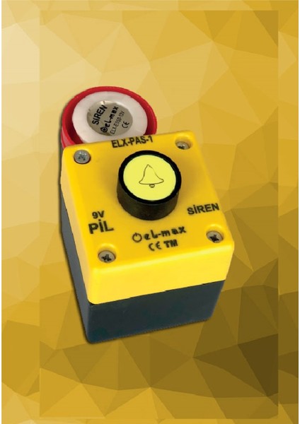 Pilli Alarm Seti Elx-Pas1