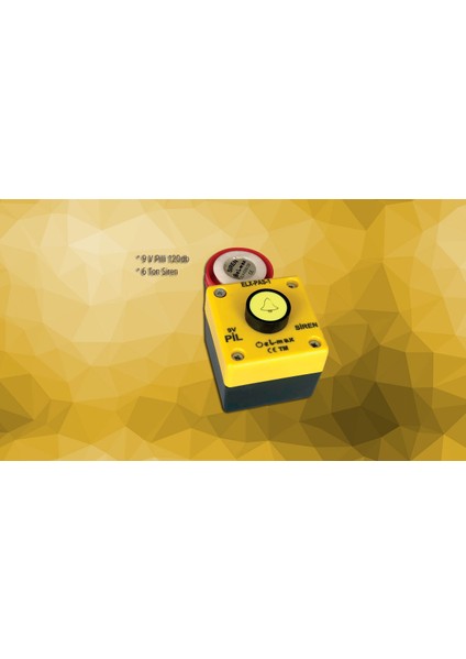 Pilli Alarm Seti Elx-Pas1